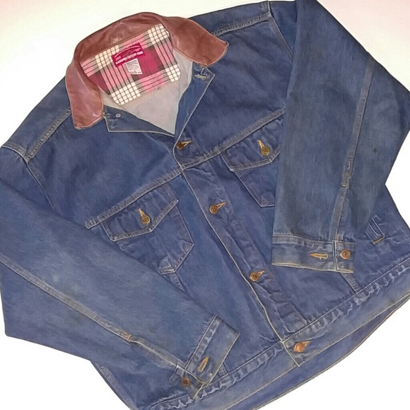 Marlboro Other - Marlboro Vintage 90's Coat Denim Jacket Men's L